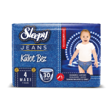 Sleepy Jeans Panty Couche Numéro 4 Maxi (7-14 KG) 30 pcs