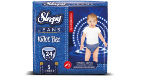 Sleepy Jeans Panty Couche Numéro 5 junior (11-18 KG) 24 pcs