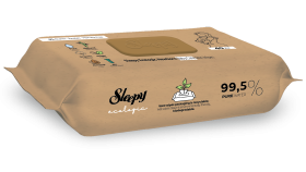 Sleepy Ecologic Yenidoğan Islak Bebek Bakım Havlusu 40 Yaprak