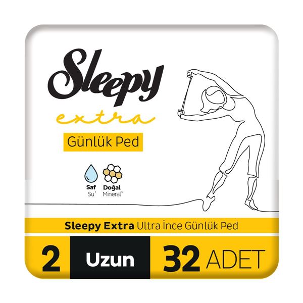 Image de Sleepy Extra Ultra Thin Daily Pad Long 32 Pads