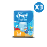 Sleepy Mayo Külot Bez 3-4 Numara (20 Adet) (4-14 Kg)