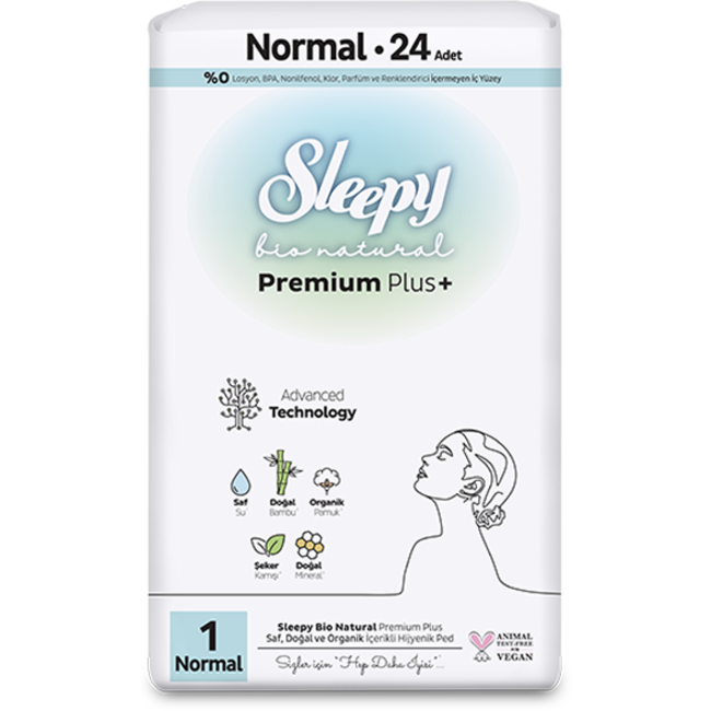 SLEEPY BİO NATURAL HİJYENİK PED