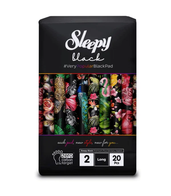 SLEEPY BLACK HİJYENİK PED