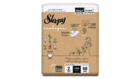 Sleepy Ecologic Bebek Bezi 2 Numara Mini 68 Adet