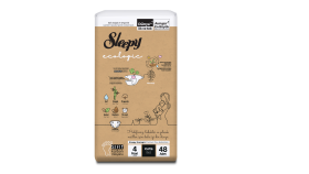 Sleepy Ecologic Bebek Bezi 4 Numara Maxi 48 Adet