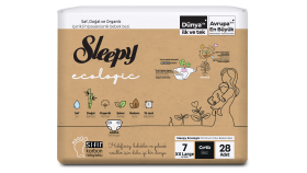 Sleepy Ecologic Bebek Bezi 7 Numara Xxlarge 28 Adet