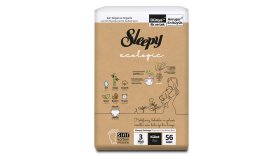 Sleepy Ecologic Külot Bez 3 Numara Midi 56 Adet