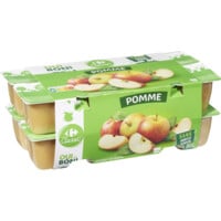 Compotes pomme CARREFOUR CLASSIC'