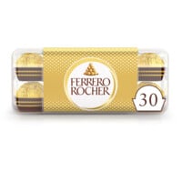 Rocher chocolat au lait et fourré noisette FERRERO ROCHER