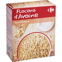 Céréales Flocons d'avoine CARREFOUR